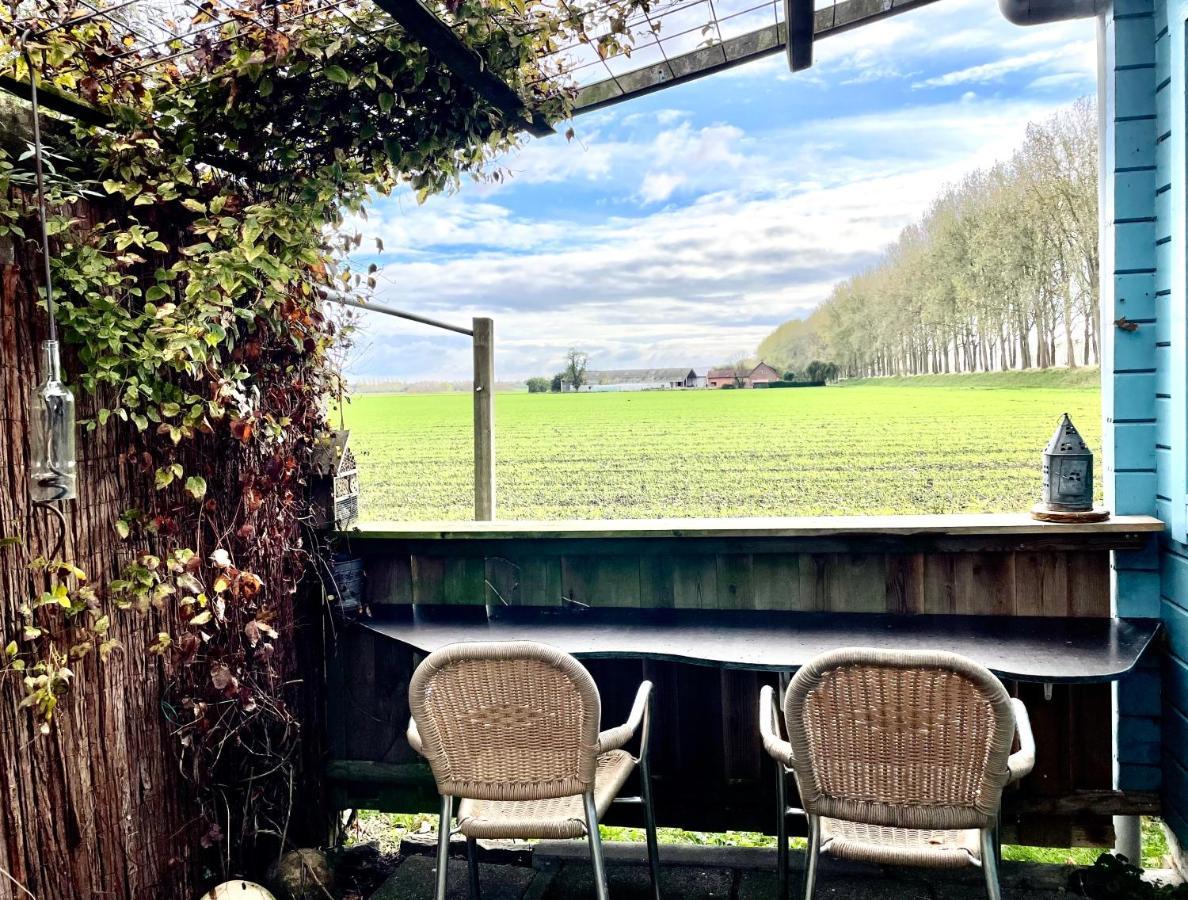 Artistiek Vakantiehuisje Hulst Extérieur photo
